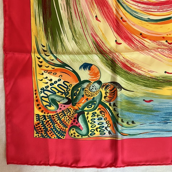 Hermes Authentic Silk Carré Scarf 90cm or 35” square With Box - Picture 11 of 12